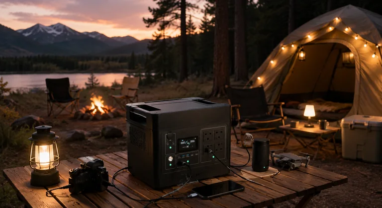 GridGo camping use case visual